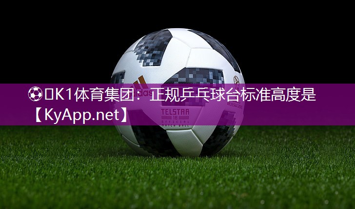 正规乒乓球台标准高度是